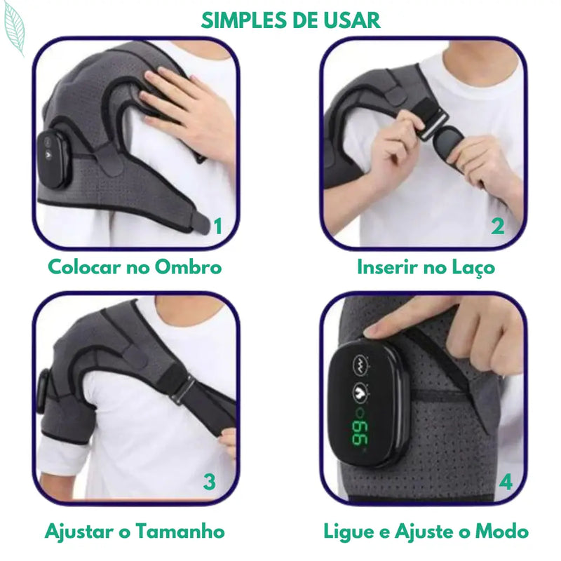 Ombreira de Terapia de Aquecimento Elétrico ShoulderFree